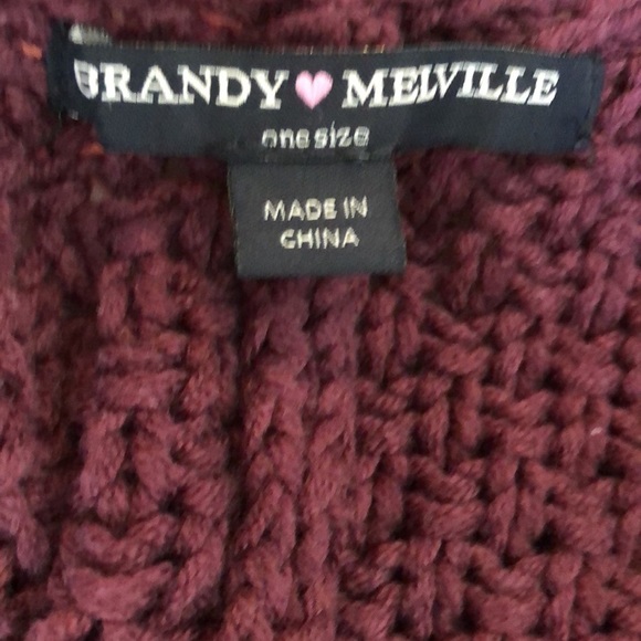 Brandy Melville Vintage Open Front Knit Cardigan One Size - Picture 5 of 6